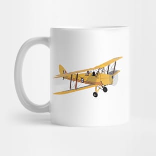 de Havilland DH.82 Tiger Moth British WW2 Airplane Mug